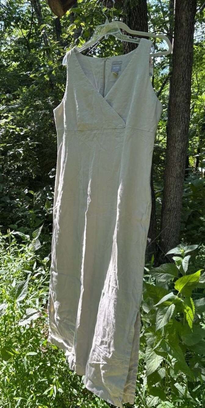 Old Navy 100% Linen Sleeveless Dress